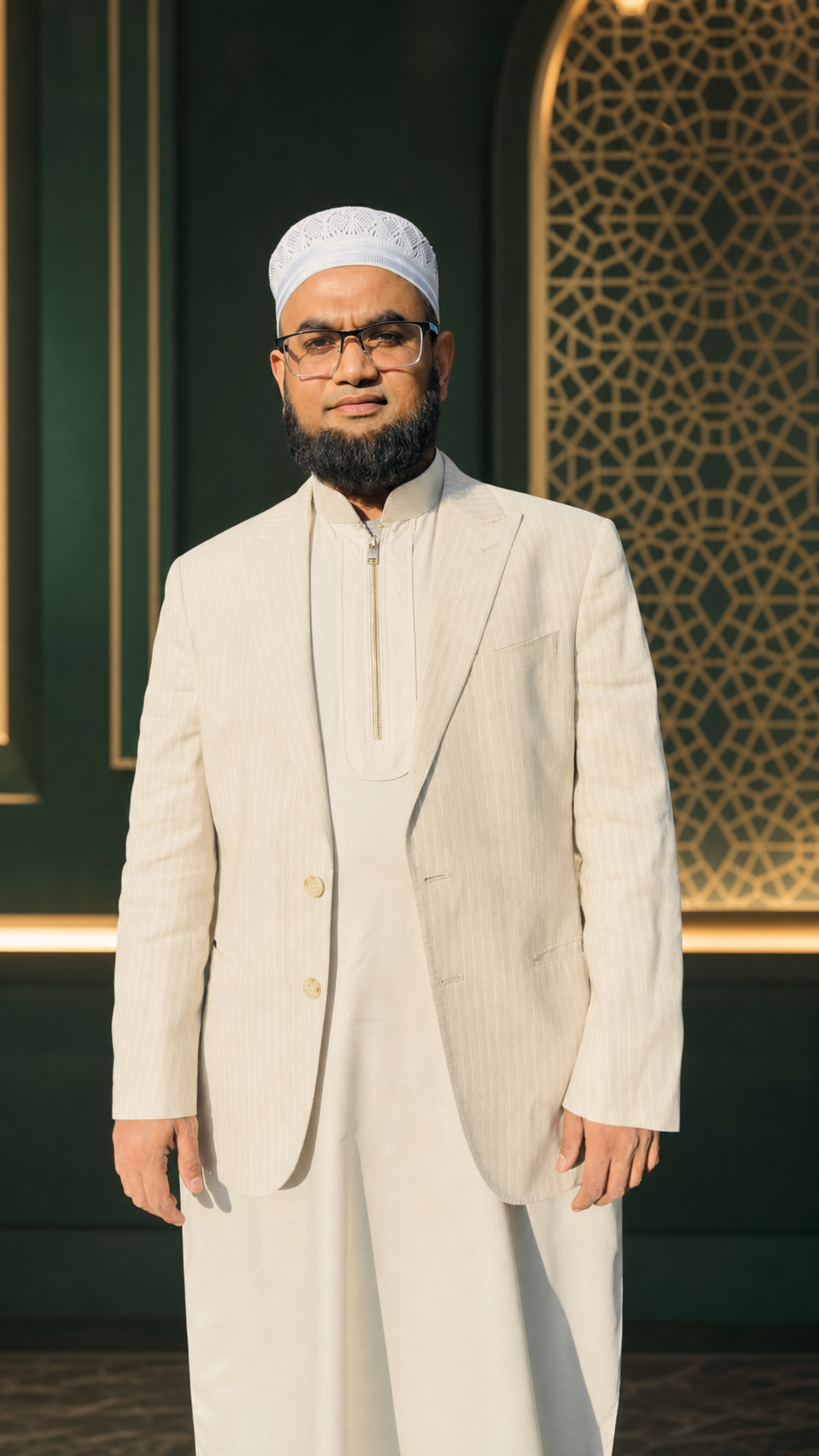 Portrait of Hafiz Abdul Hoque, Founder and CEO of Sunnah Group